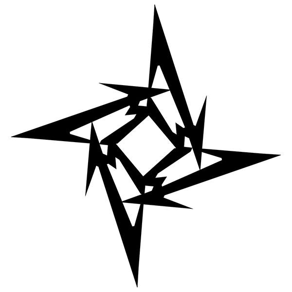 Aufkleber: Logo Metallica