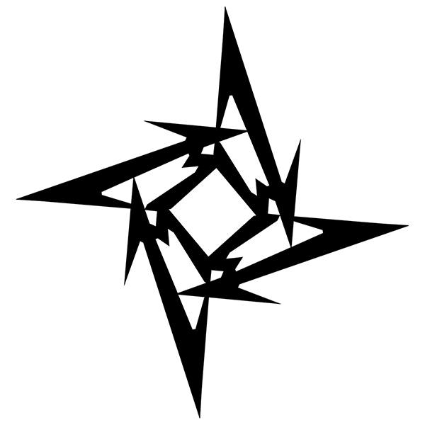 Aufkleber: Logo Metallica