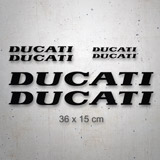 Aufkleber: Set 6X Ducati II 2