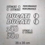 Aufkleber: Set 9X Ducati performance 2