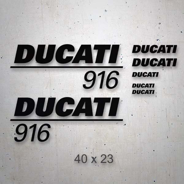 Ducati 916 Aufkleber-Set 2/2