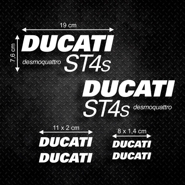 Ducati ST4s Aufkleber-Set 0