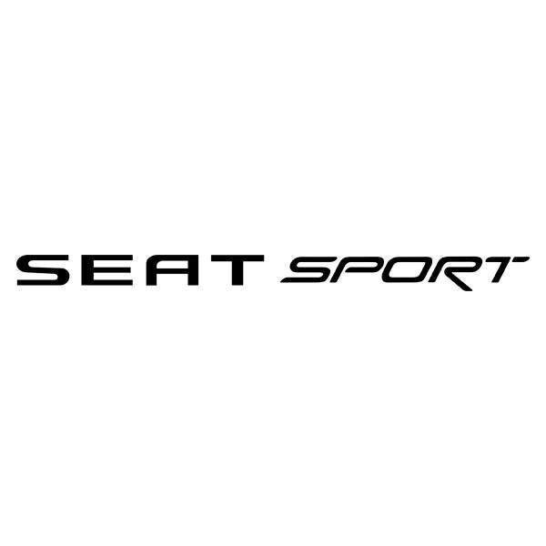 Aufkleber: Seat Sport II