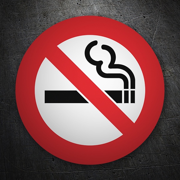 Aufkleber: Aufkleber Rauchen Verboten 1