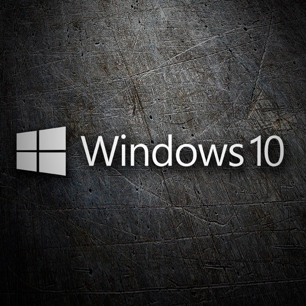 Aufkleber: Windows 10