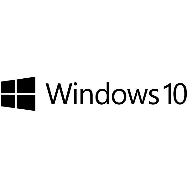 Aufkleber: Windows 10