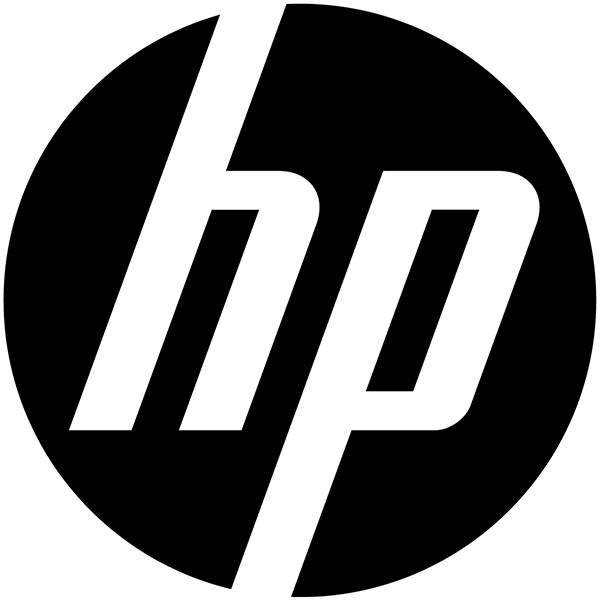 Aufkleber: HP Hewlett-Packard