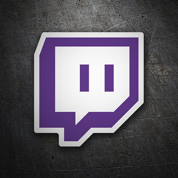 Aufkleber: Twitch Symbol