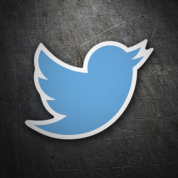 Aufkleber: Twitter Logo