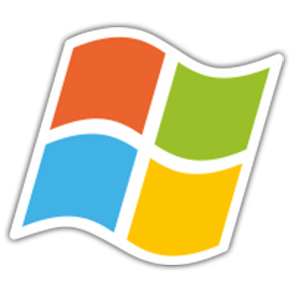 Aufkleber: Windows 7