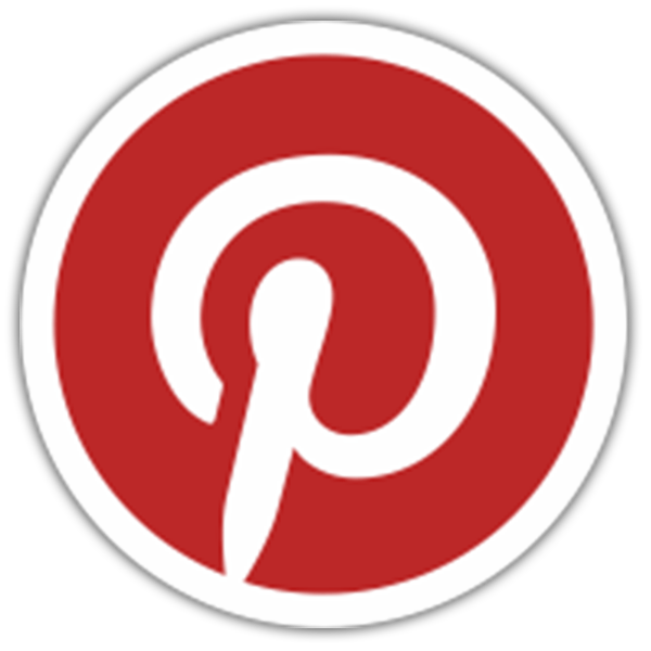 Aufkleber: Pinterest Symbol 0
