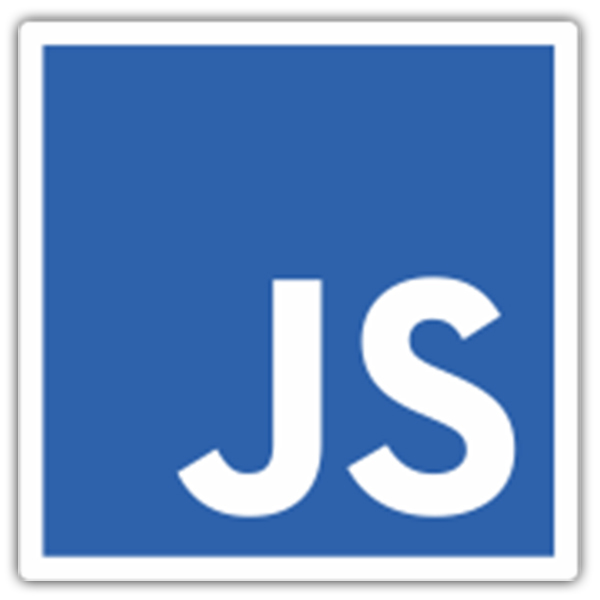 Aufkleber: JavaScript Logo