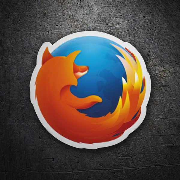 Aufkleber: Mozilla Firefox Logo