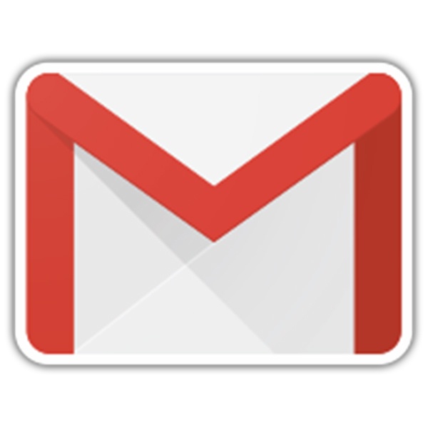 Aufkleber: Gmail Logo