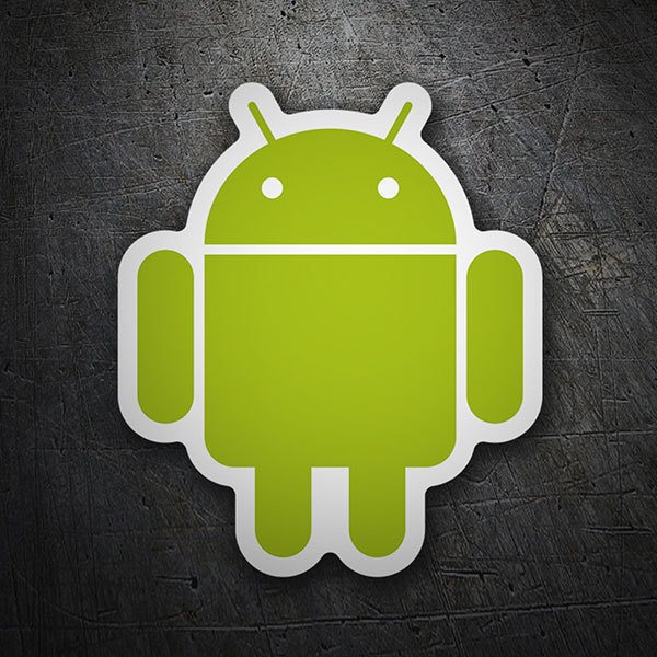 Aufkleber: Android Symbol