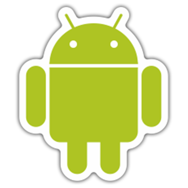 Aufkleber: Android Symbol
