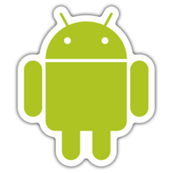 Aufkleber: Android Symbol