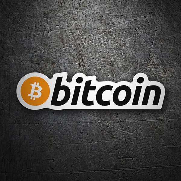 Aufkleber: Bitcoin