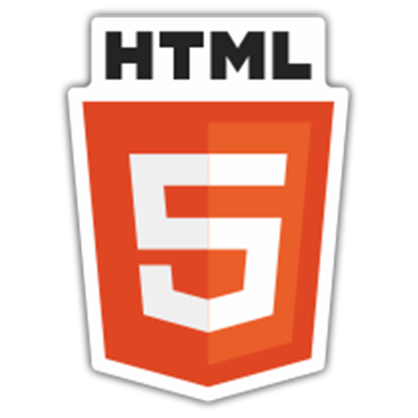 Aufkleber: HTML5 0