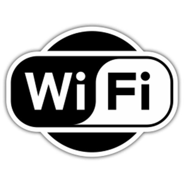 Aufkleber: Wifi