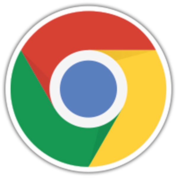 Aufkleber: Google Chrome