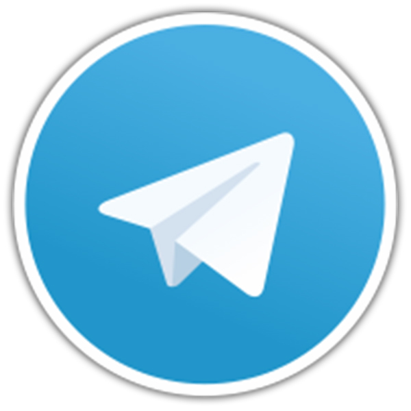 Aufkleber: Telegram Messenger