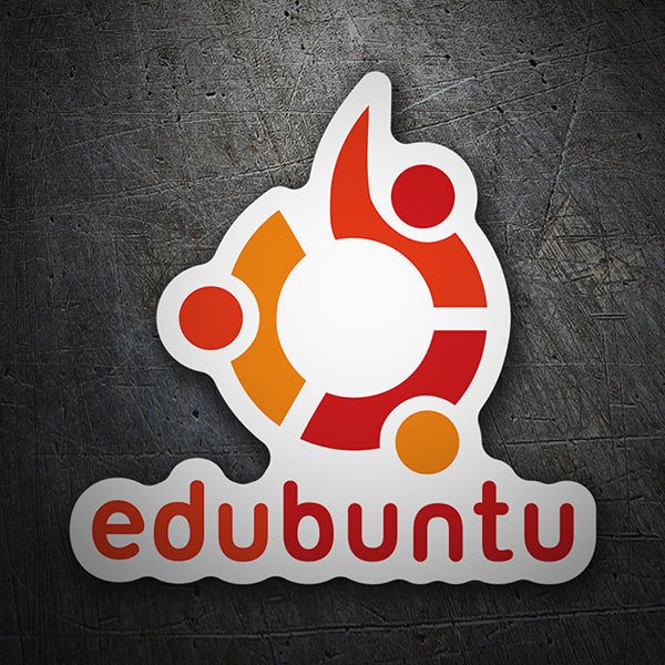 Aufkleber: Edubuntu