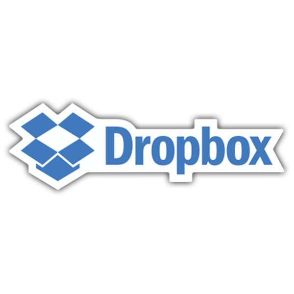 Aufkleber: Dropbox