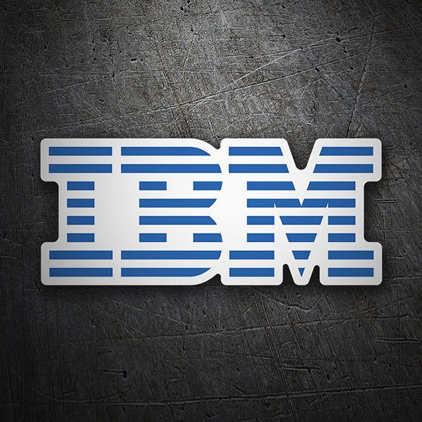 Aufkleber: IBM