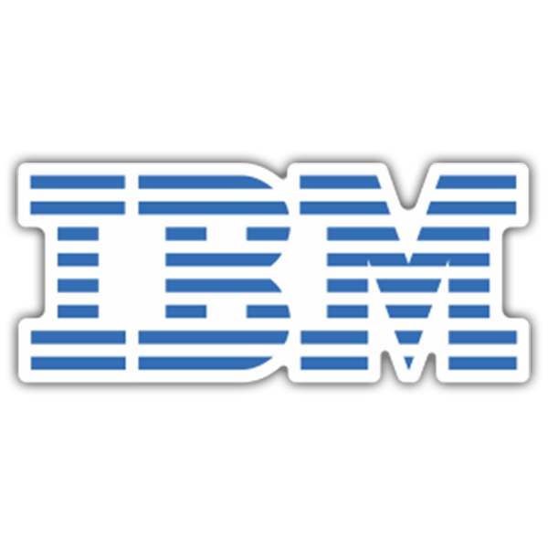 Aufkleber: IBM