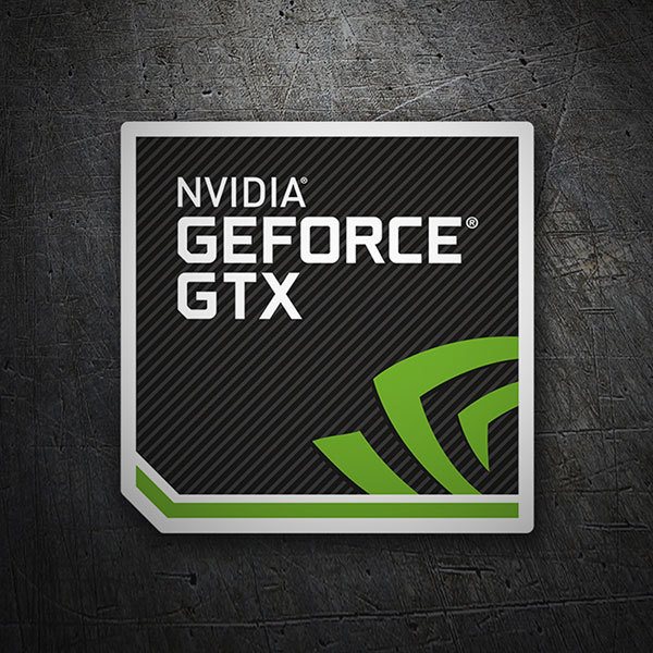 Aufkleber: NVIDIA GeForce GTX