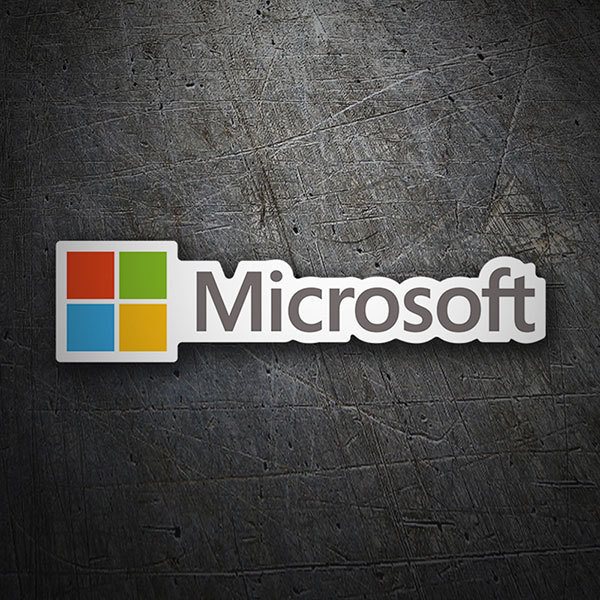 Aufkleber: Microsoft