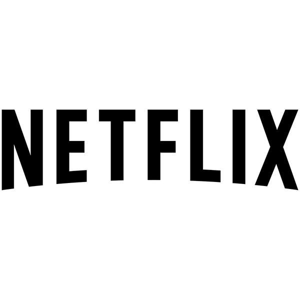 Aufkleber: Netflix Logo
