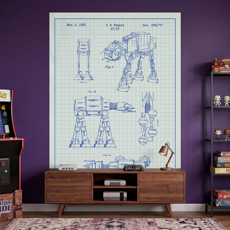 AT-AT wei&szlig; Patent 6/6