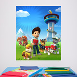 Wandtattoos: Plakat Paw Patrol 4