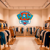 Kinderzimmer Wandtattoo: Paw Patrol - Logo 15