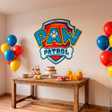 Kinderzimmer Wandtattoo: Paw Patrol - Logo 16