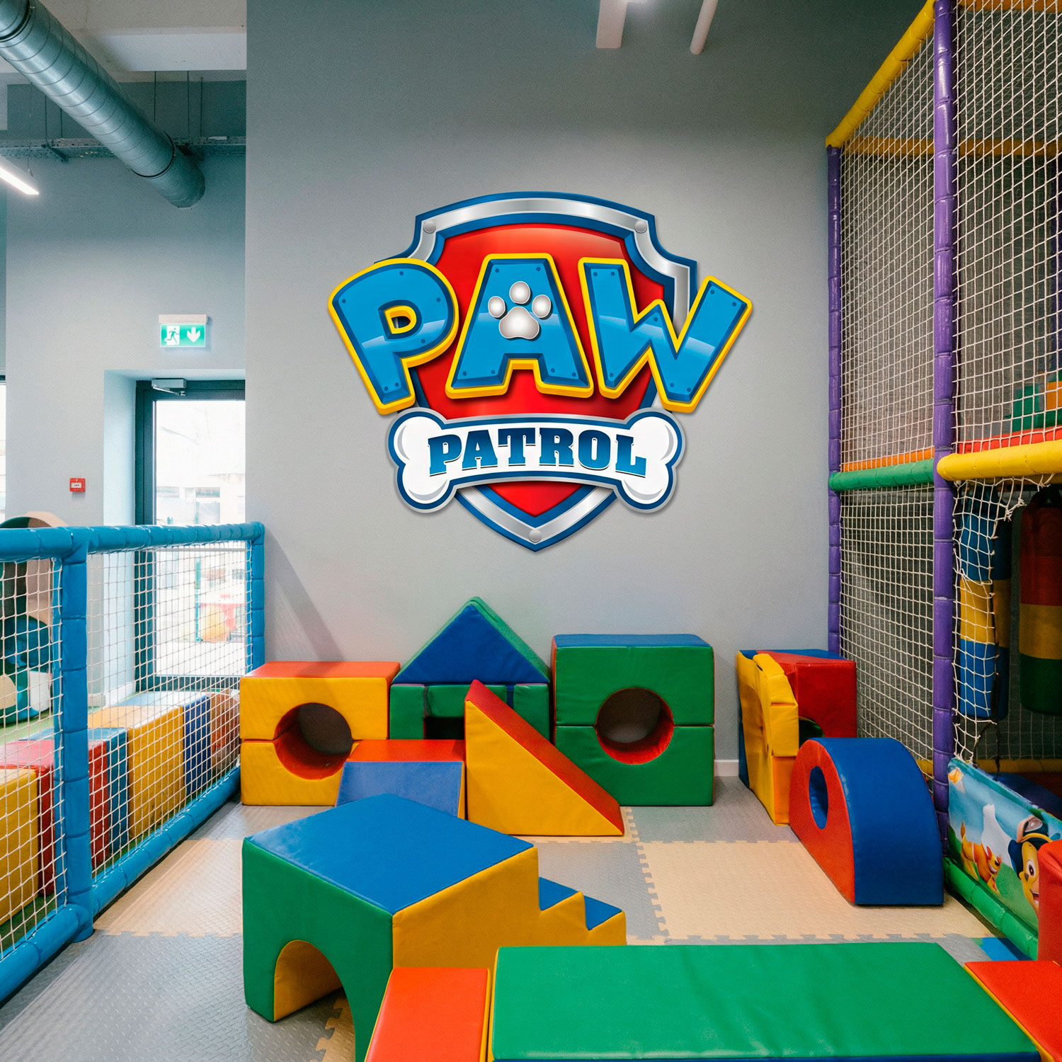Kinderzimmer Wandtattoo: Paw Patrol - Logo