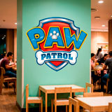 Kinderzimmer Wandtattoo: Paw Patrol - Logo 19