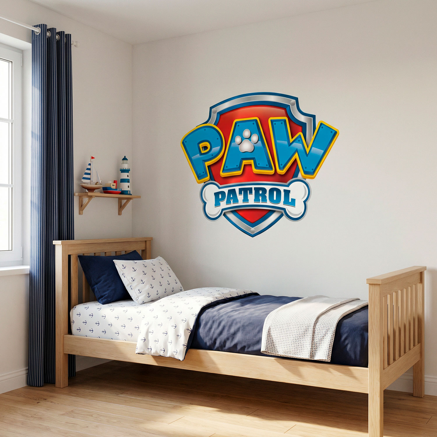 Kinderzimmer Wandtattoo: Paw Patrol - Logo