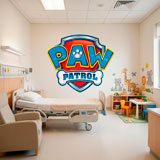 Kinderzimmer Wandtattoo: Paw Patrol - Logo 24