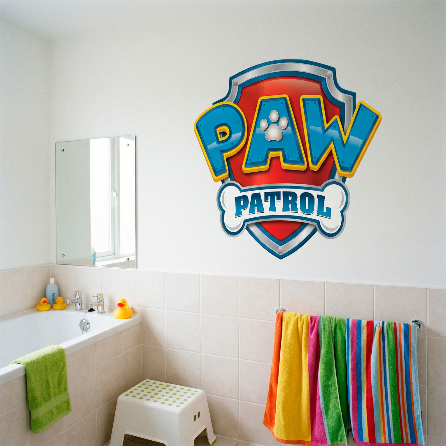 Kinderzimmer Wandtattoo: Paw Patrol - Logo