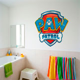 Kinderzimmer Wandtattoo: Paw Patrol - Logo 25
