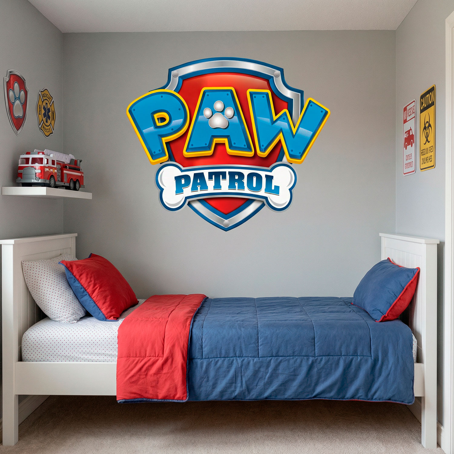 Kinderzimmer Wandtattoo: Paw Patrol - Logo