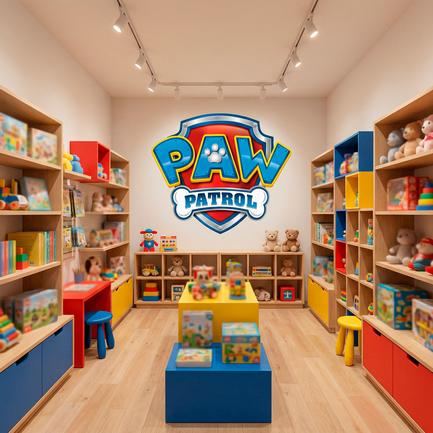 Kinderzimmer Wandtattoo: Paw Patrol - Logo