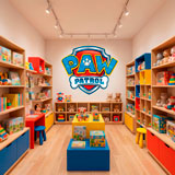 Kinderzimmer Wandtattoo: Paw Patrol - Logo 8