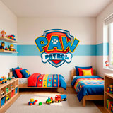 Kinderzimmer Wandtattoo: Paw Patrol - Logo 10