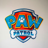Kinderzimmer Wandtattoo: Paw Patrol - Logo 11