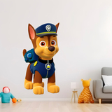 Kinderzimmer Wandtattoo: Paw Patrol - Chase 5