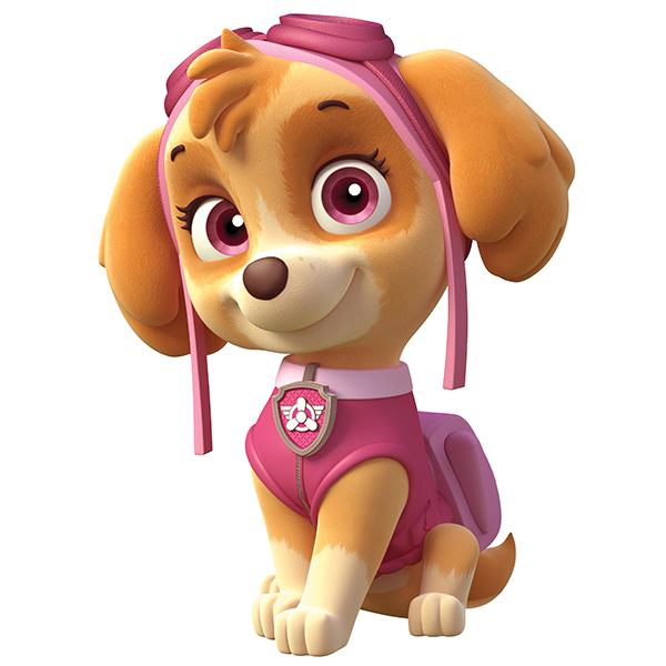 Kinderzimmer Wandtattoo: Paw Patrol - Skye